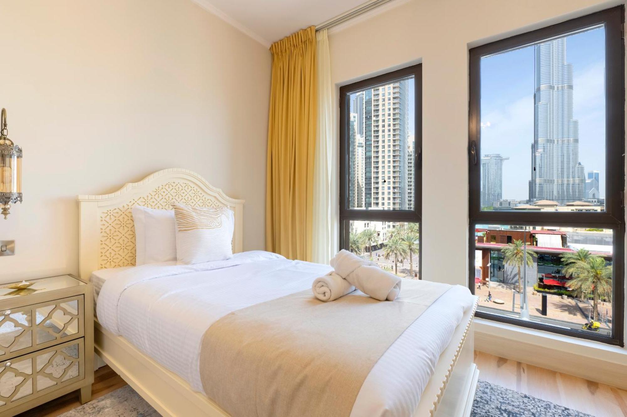 Ultra Luxury Downtown - Full Burj Khalifa View - 5 Min Walk To Dubai Mall! מראה חיצוני תמונה