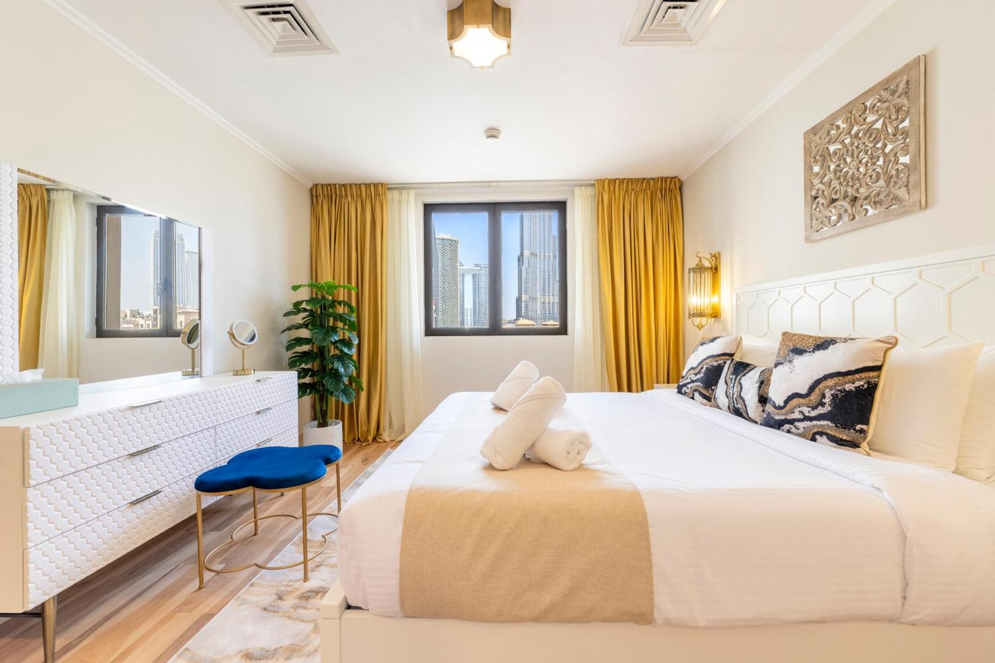 Ultra Luxury Downtown - Full Burj Khalifa View - 5 Min Walk To Dubai Mall! מראה חיצוני תמונה